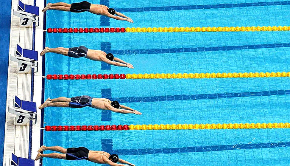 Dead Heat in Aichi, 4:07.02 and Marchand's Fear: LA2028 Signals From the Asian Games Pool